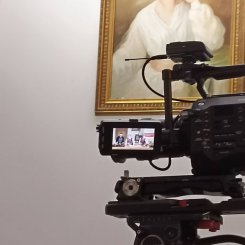 Koło Gospodyń Wiejskich w Krościenku Wyżnym nagrywało film