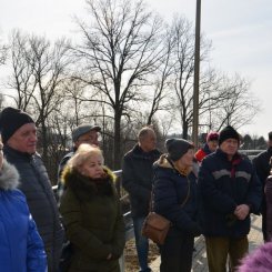 Uroczyste otwarcie mostu przez rzekę Wisłok w Krościenku Wyżnym