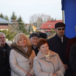 Uroczyste otwarcie mostu przez rzekę Wisłok w Krościenku Wyżnym